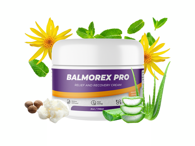 Balmorex Pro - Supports Joint, Back, and Muscle Health