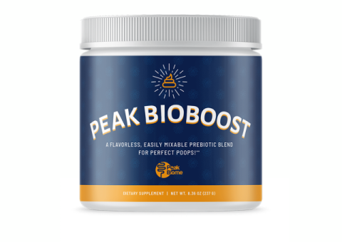 Peak BioBoost: Daily Prebiotic Fiber for Digestive Comfort and Regularity