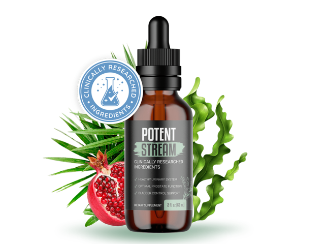 Potent Stream - Prostate Health for Toxic Buildup Relief