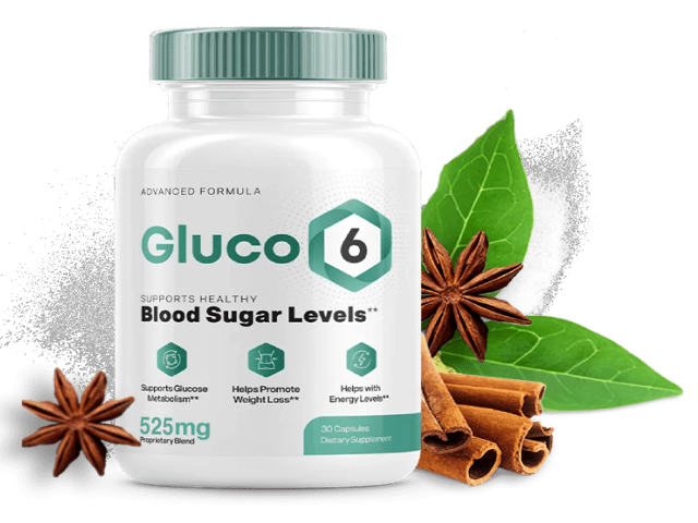 Gluco6: Plant-Based Support for Healthy Blood Sugar Levels