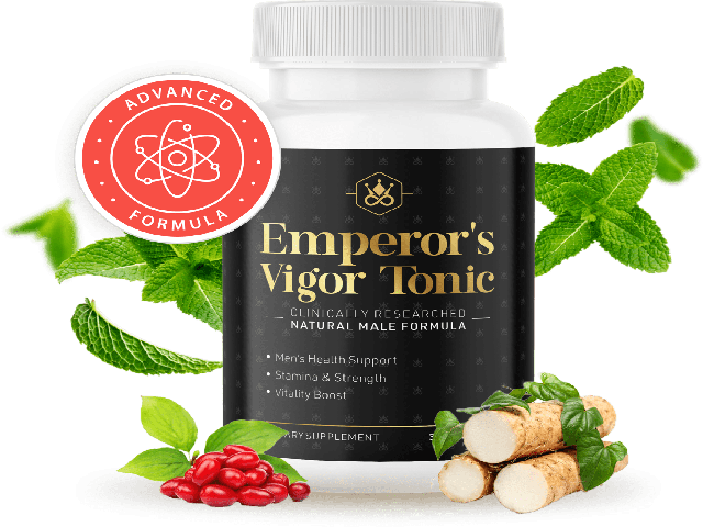 Emperor’s Vigor Tonic: Herbal Support for Men's Vitality and Stamina