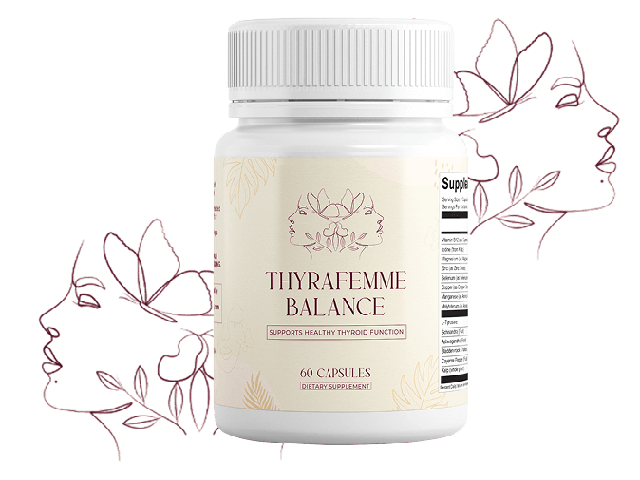 Thyrafemme Balance: Daily Support for Women's Hormone and Thyroid Health